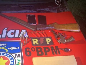 Quadrilha é presa acusada de invasão de domicílio e tráfico em Maragogi
