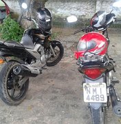 Duas motocicletas roubadas são recuperadas dentro de mata em Maceió