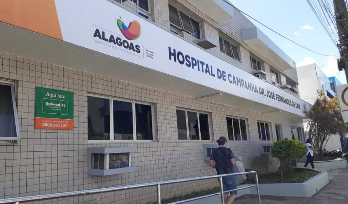 Hospital de Campanha Dr. José Fernandes encerrará atividades dia 30, em Arapiraca