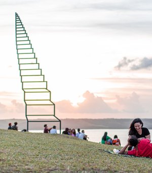 Escada Ilusória: Maceió ganha mais um espaço criativo no Mirante da Santa Amélia