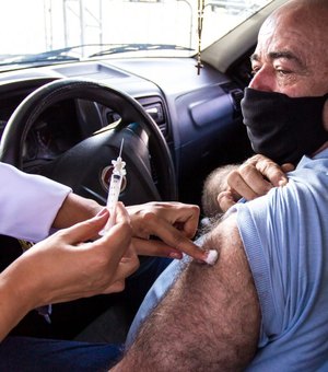 Maceió: Vacinação de pessoas com 57 anos sem comorbidades começa nesta quarta-feira (2)