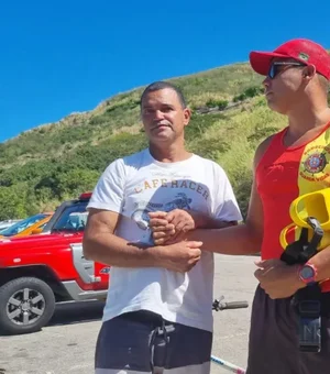 Homem é resgatado após cinco dias perdido em ilha a 1,2 km do Rio de Janeiro