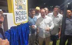 Prefeito Luciano Barbosa inaugura a Praça Antônio Tertuliano Albuquerque no Bairro Massaranduba