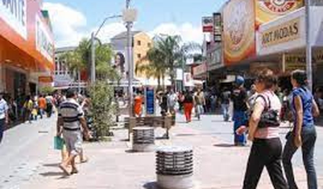 Volume de vendas no comércio recua para -5,9% em Alagoas no mês de maio