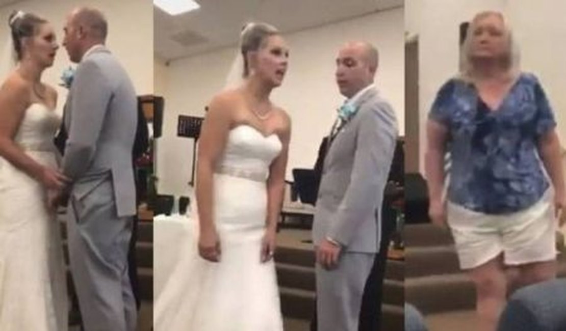 Casamento termina em briga após sogra discordar dos votos da noiva