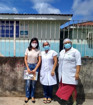Equipes do Centro de Acolhimento buscam possíveis infectados pela Covid-19 nos bairros