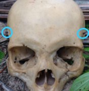 Crânio humano encontrado pode ter sido usado em magia negra