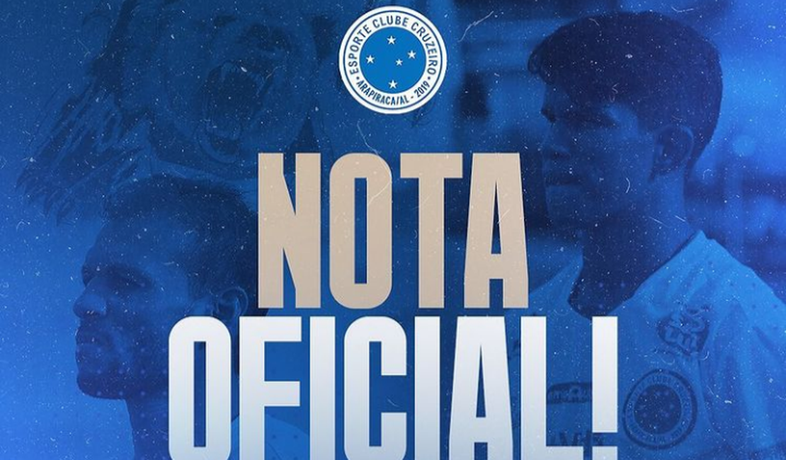 Cruzeiro de Arapiraca anuncia contratações para a temporada de 2023