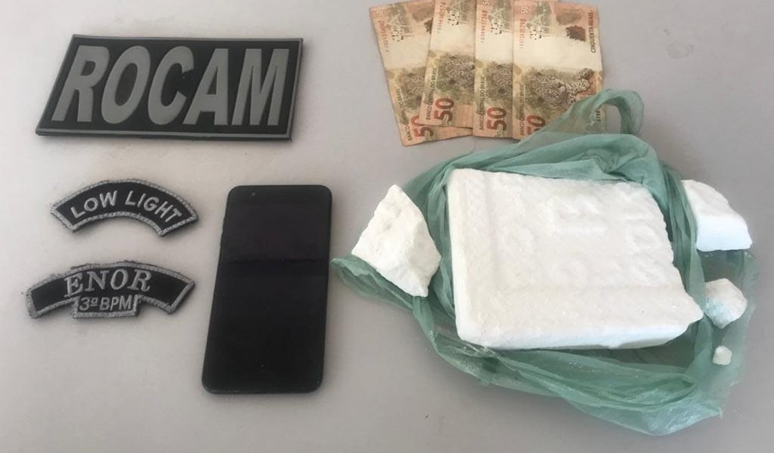 Polícia apreende 500g de cocaína que daria um lucro de R$ 75 mil para o tráfeco em Arapiraca