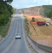 Trecho da BR 101 em Flexeiras será interditado devido às obras de duplicação