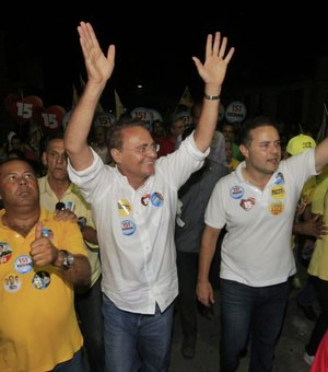 Multidão acompanha Renan Filho em São Luiz do Quitunde, Satuba e Rio Largo