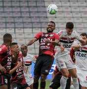 Athletico sai na frente, mas São Paulo busca empate em Curitiba