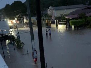 Já são mais de 80 desabrigados e desalojados em Coruripe em consequência das fortes chuvas
