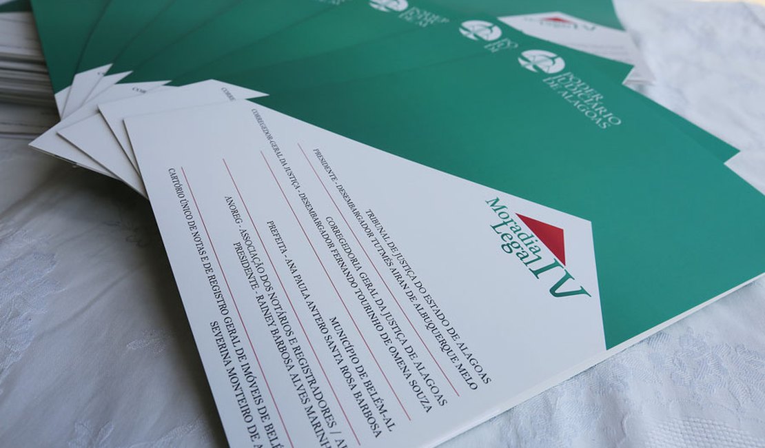 Moradia Legal entrega 1.215 títulos de propriedade nesta sexta-feira (7)