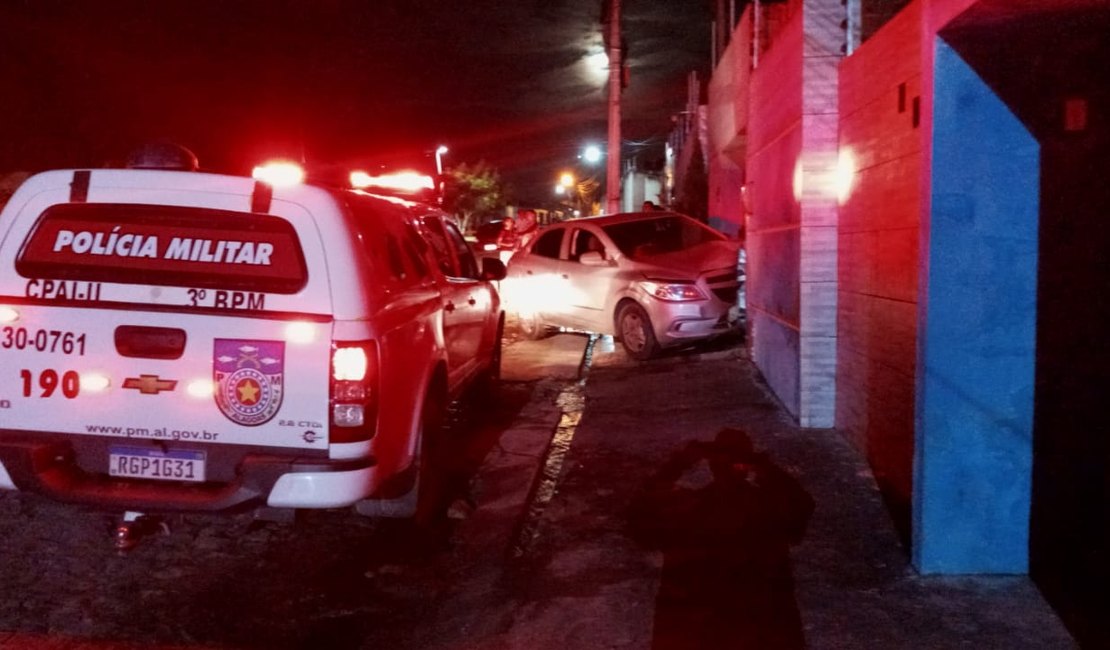 [Vídeo] Motorista de aplicativo é assassinado em Arapiraca no Bairro Nilo Coelho