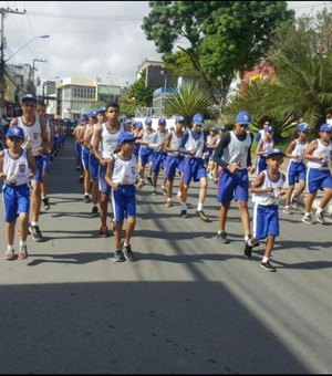 BPM de Arapiraca promove corridão do Pelotão Mirim em homenagem ao Dia das Crianças