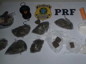 [Vídeo] PRF faz nova apreensão de drogas na BR 101