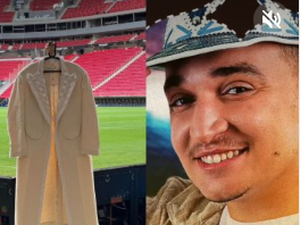 João Gomes aposta em terno bordado com filé na supercopa e valoriza artesanato de Alagoas