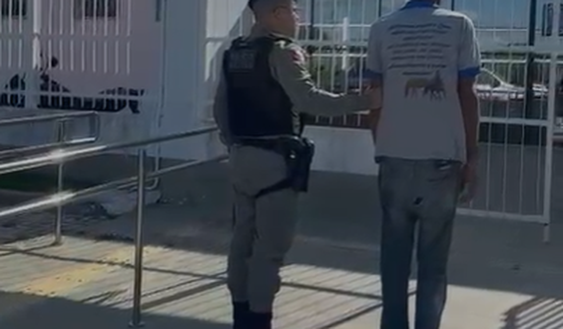 Policiais do 9º BPM prendem homem suspeito por diversos furtos em Delmiro Gouveia, Sertão de AL