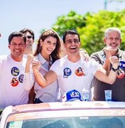 Arthur Lira, JHC e Marina comandam carreata por bairros de Maceió