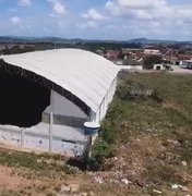 [Vídeo] Lagoa da Canoa: Tainá Veiga lamenta situação de ginásio alvo de processo no MPF