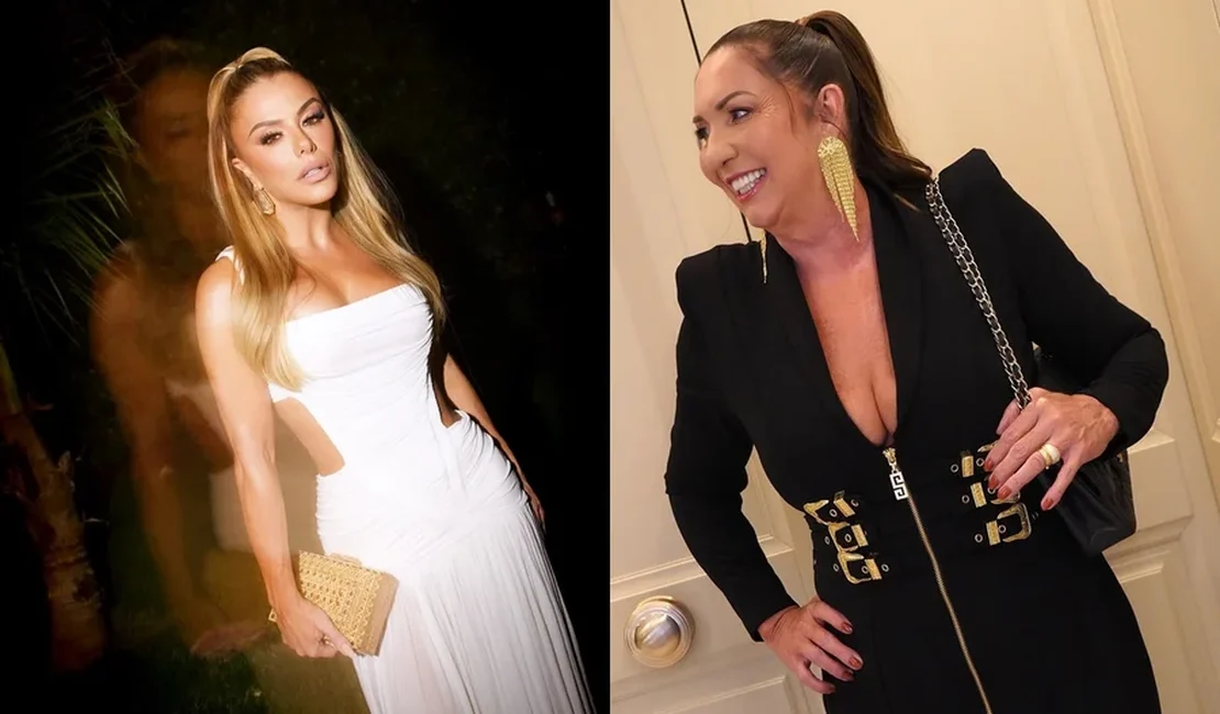 Poliana Rocha presta apoio à mãe de Virginia após suposta traição