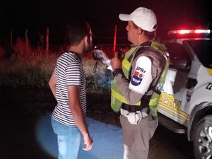 BPRv realiza operação da Lei Seca durante emancipação política de Pindoba 