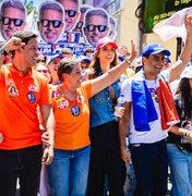 Em Arapiraca, JHC homenageia Célia Rocha e destaca parceria com Lucas Barbosa