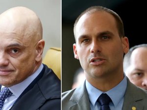 Moraes vota para tornar Eduardo Bolsonaro réu por tentar coagir STF