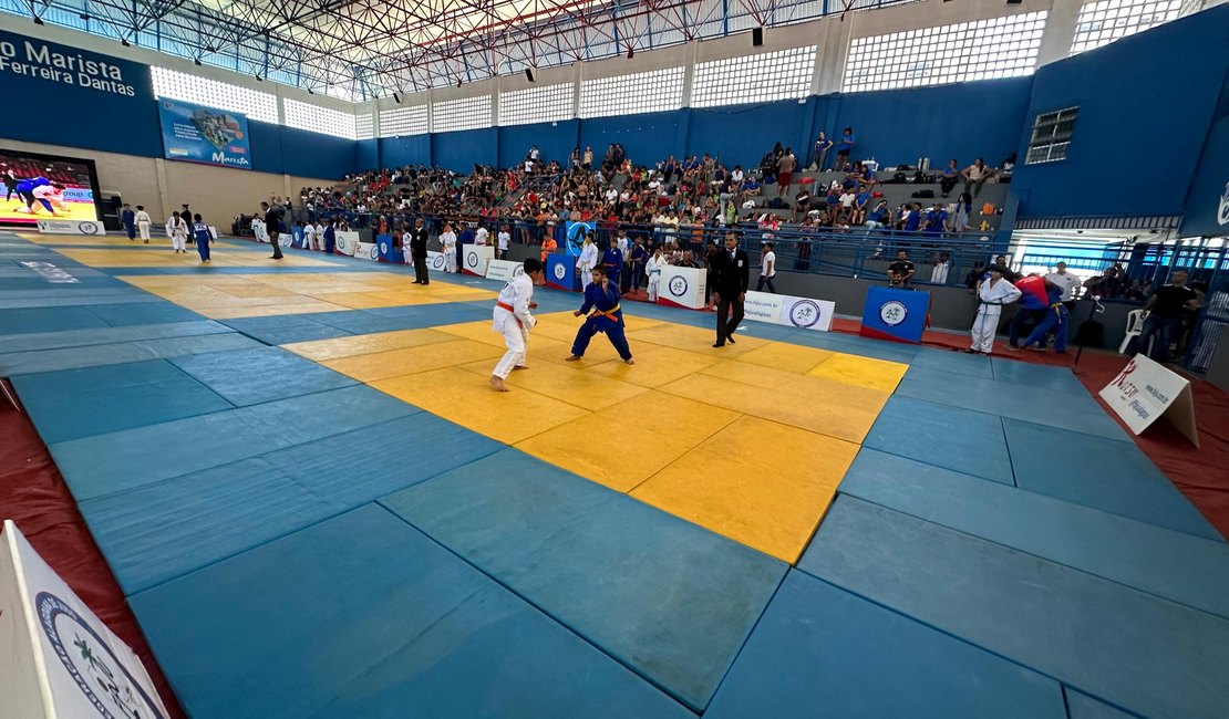 3ª Copa Alagoas de Judô reúne mais de 500 atletas em Maceió com apoio do Governo do Estado