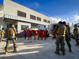 Operação transfere 800 reeducandos para Presídio de Segurança Máxima na capital