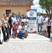 Prefeito Theobaldo Cintra celebra inauguração de pavimentação em Major Izidoro