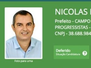 Pesquisa registrada no TRE aponta vitória de Nicolas Pereira na eleição de Campo Alegre