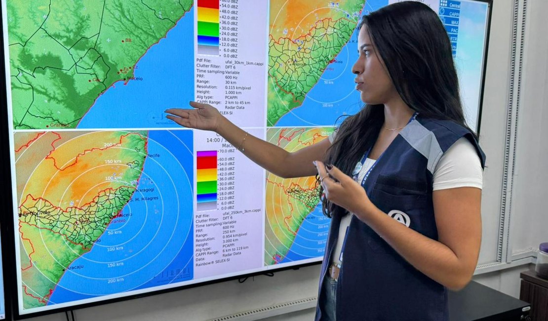 Previsão indica variação de nebulosidade em Alagoas neste fim de semana