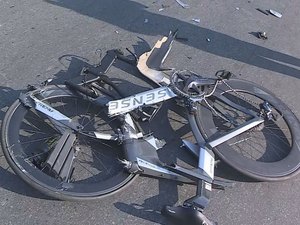 Ciclista bicampeão brasileiro é atropelado  em BH