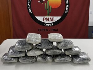 Operação Protetor Divisa apreende 7,7 kg de maconha escondida em Mercedes-Benz na BR-316