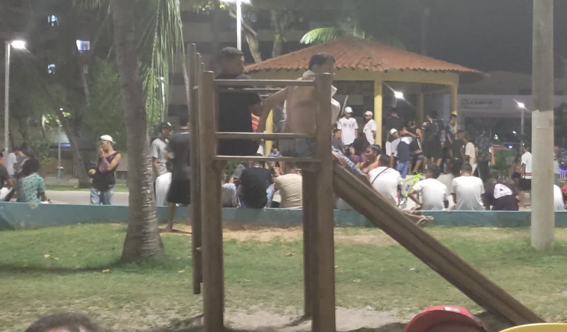 Juizado acaba com aglomeração de adolescentes na orla de Maceió e Praça do Skate