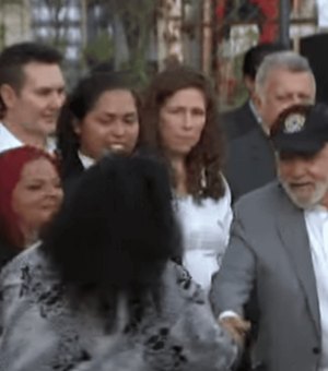 Lula dividiu palco com presa por tráfico na Favela do Moinho