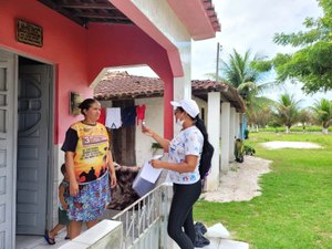 Secretaria de Saúde de Penedo leva vacina e orientações para famílias do meio rural