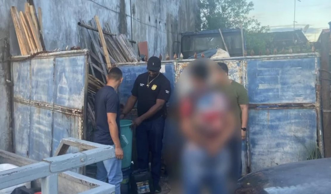 Operação apreende 420 litros de combustível clandestino em Marechal Deodoro