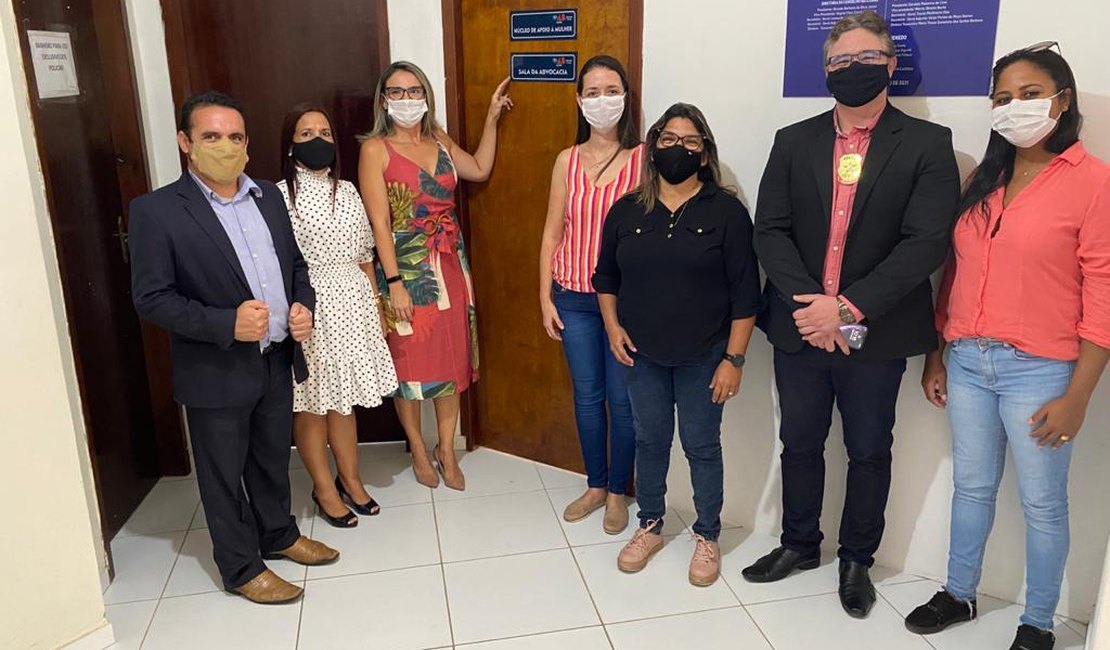 Delegacia de Penedo ganha Núcleo de Atendimento à Mulher  vítima de violência doméstica