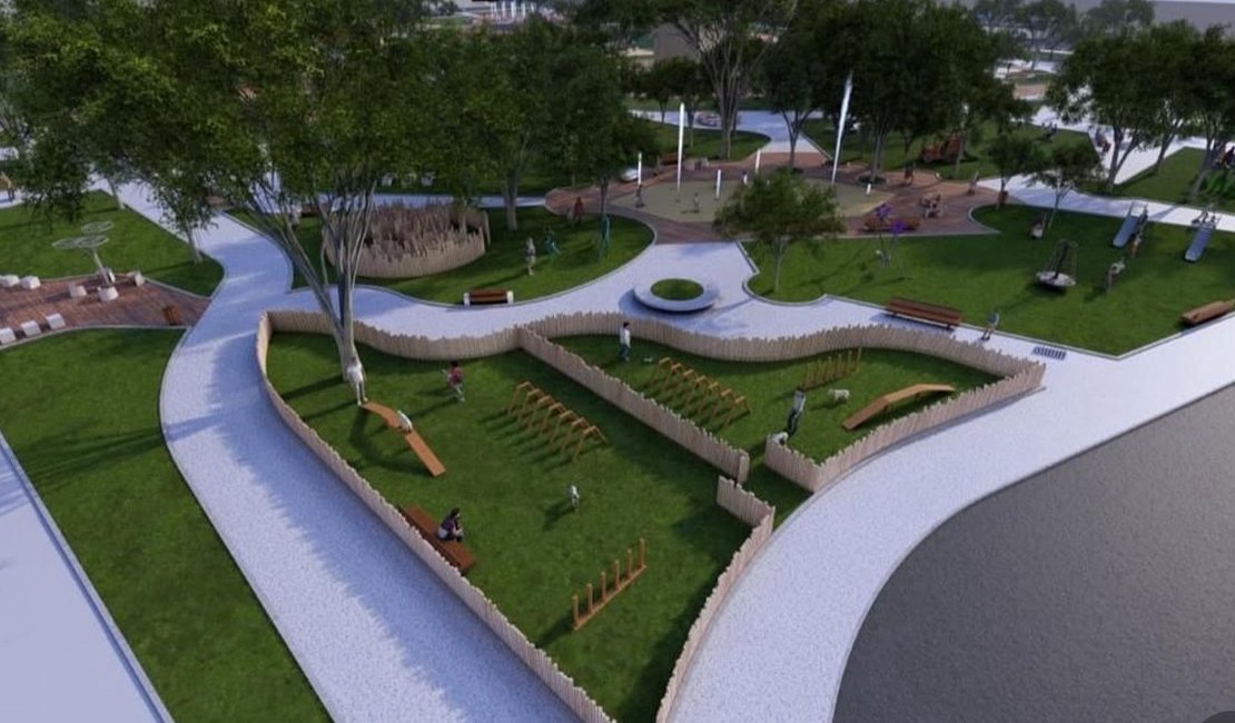 Prefeito JHC anuncia revitalização da Praça da Faculdade, no bairro do Prado