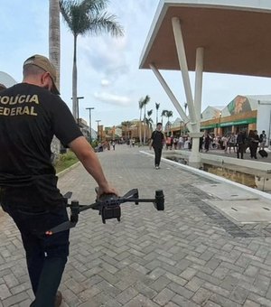 PF utiliza drones de alta tecnologia na segurança da COP30 em Belém