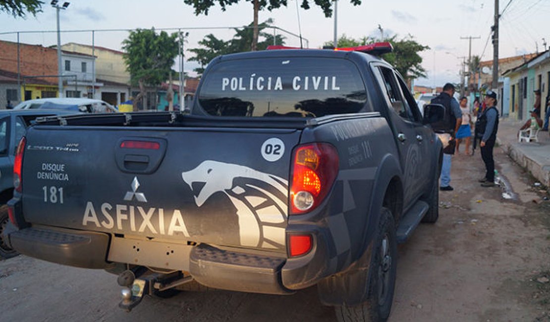 Asfixia prende foragido da justiça em Pernambuco