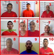 Operação integrada tenta recapturar fugitivos do Sistema Prisional de Maceió