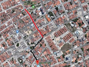 SMTT bloqueia via próxima a edifício 'rachado' para novos estudos