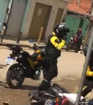 Homem é detido após agredir agentes da SMTT em Palmeira dos Índios