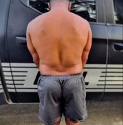 Foragido da Justiça por homicídio é preso no município de São Luís do Quitunde