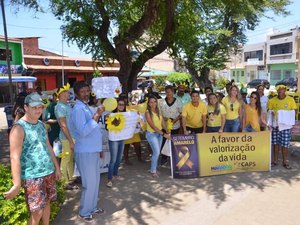 Caps de Maragogi realiza caminhada do Setembro Amarelo