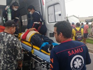 Colisão entre motocicletas deixa três feridos no Agreste